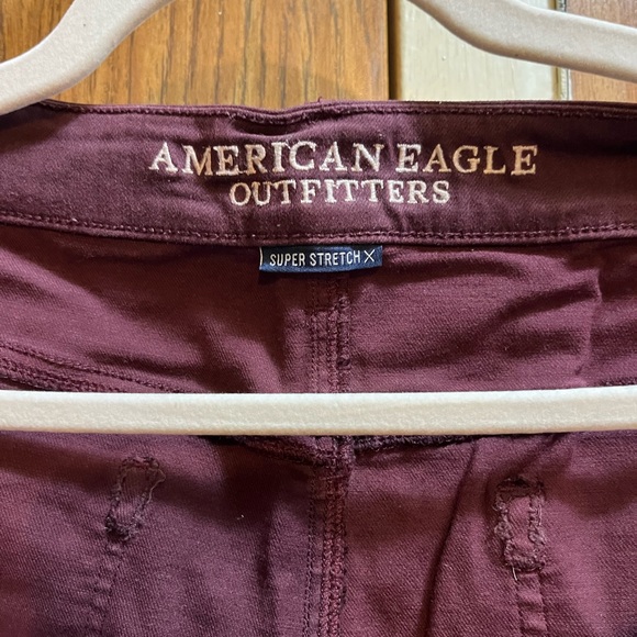 Plus size distressed stretched jeans. - Picture 2 of 6